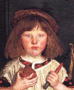 Ford Madox Brown The English Boy Spain oil painting artist